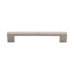 M Marcus Heritage Brass Cabinet Pull Metro Hammered Design 160mm Centre to Centre